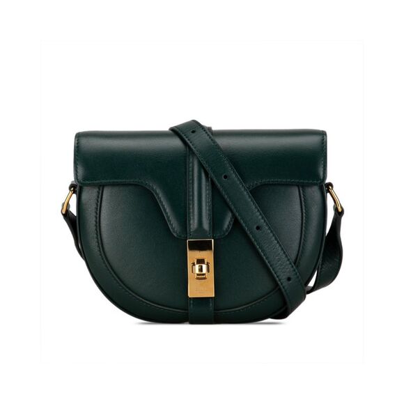 Celine Handbags - Pre Loved Celine Small Leather Besace 16